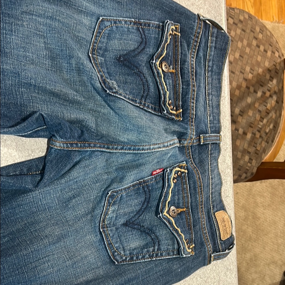 Levi's Dark Blue Boot Cut Jeans 515